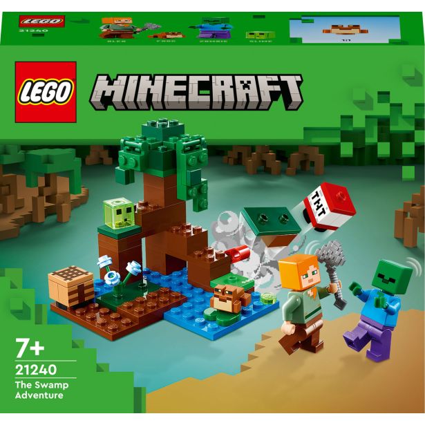 KOCKE LEGO MINECRAFT MOČVIRSKA PUSTOLOVŠČINA 21240