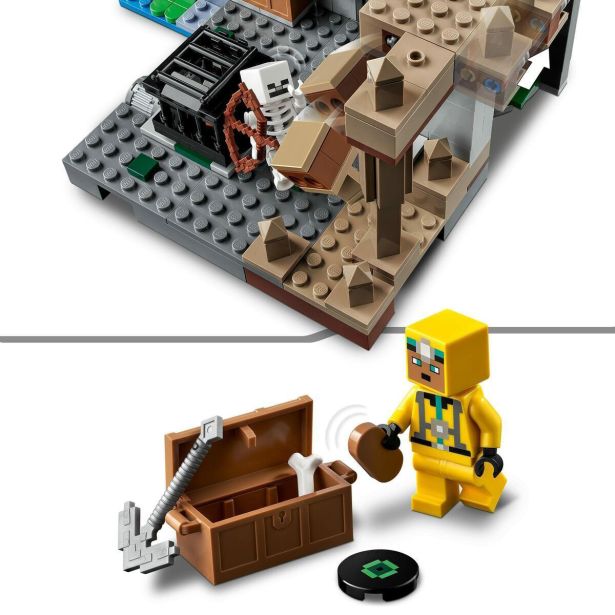 KOCKE LEGO 21189 MINECRAFT OKOSTNJAŠKA JEČA
