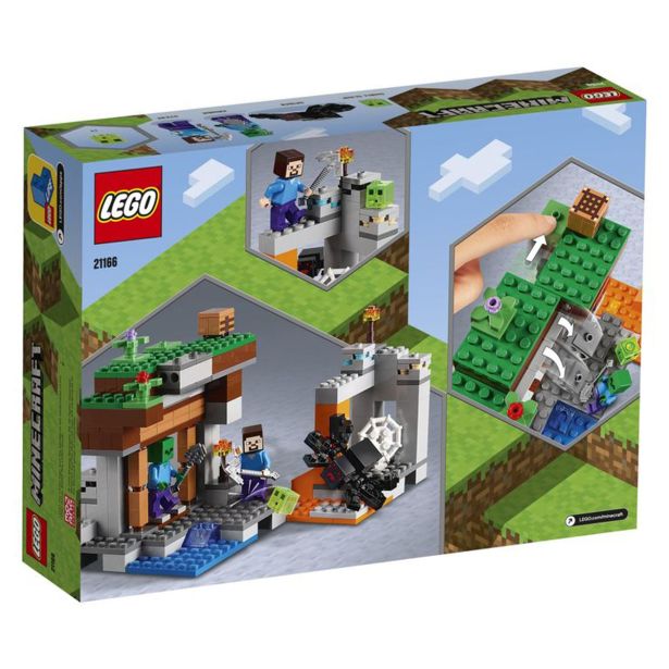 KOCKE LEGO MINECRAFT OPUŠČENI RUDNIK 21166
