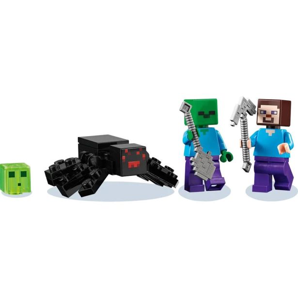KOCKE LEGO MINECRAFT OPUŠČENI RUDNIK 21166