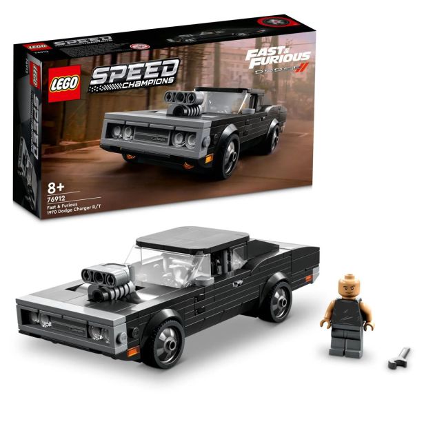 KOCKE LEGO SPEED CHAMPIONS FAST&FUR 1970 DODGE CHARGER