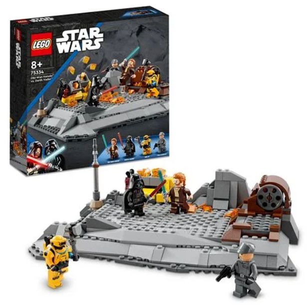 KOCKE LEGO STAR WARS OBI-WANKENOBI PROTI DARTHUVADERJU 75334