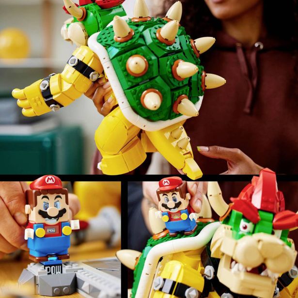 KOCKE LEGO SUPER MARIO MOGOČNI BOWSER 71411