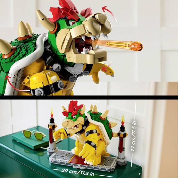 KOCKE LEGO SUPER MARIO MOGOČNI BOWSER 71411
