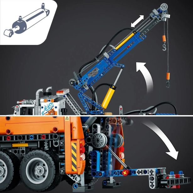 KOCKE LEGO TECHNIC MOČNO VLEČNO VOZILO 42128