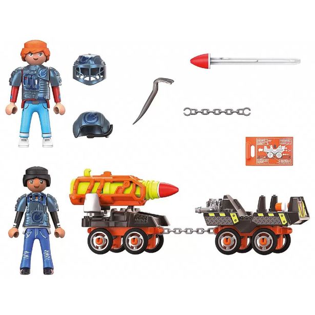 KOCKE PLAYMOBIL DINO RAKETOMET 70929