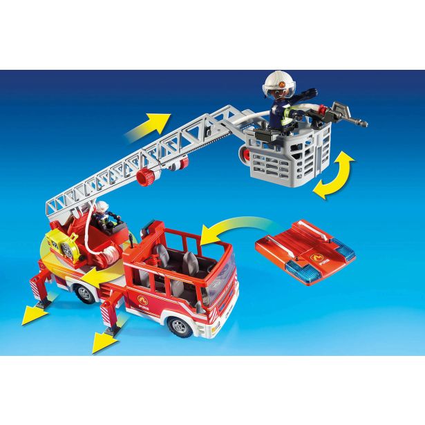 KOCKE PLAYMOBIL ENOTA Z GASILSKO LESTVIJO 9463