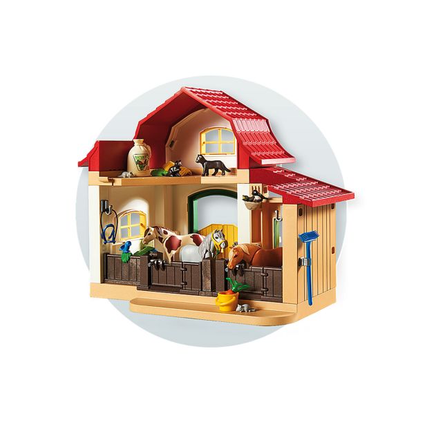 KOCKE PLAYMOBIL KMETIJA S PONIJI 6927