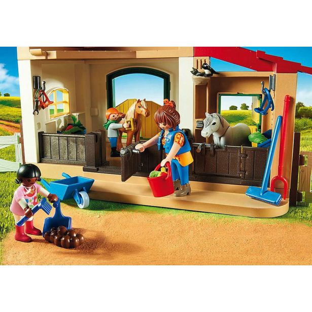 KOCKE PLAYMOBIL KMETIJA S PONIJI 6927