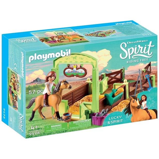 KOCKE PLAYMOBIL LUCKY IN SPIRIT S KONJSKO OGRADO 4978