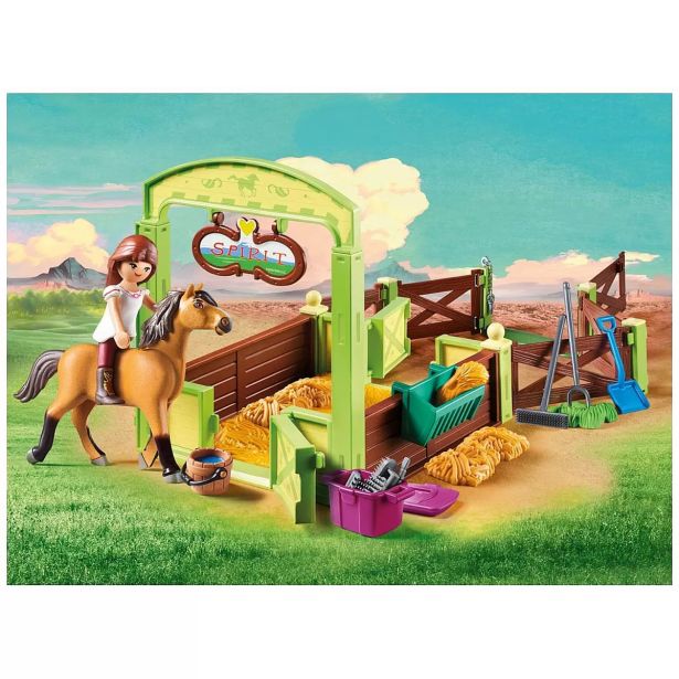KOCKE PLAYMOBIL LUCKY IN SPIRIT S KONJSKO OGRADO 4978