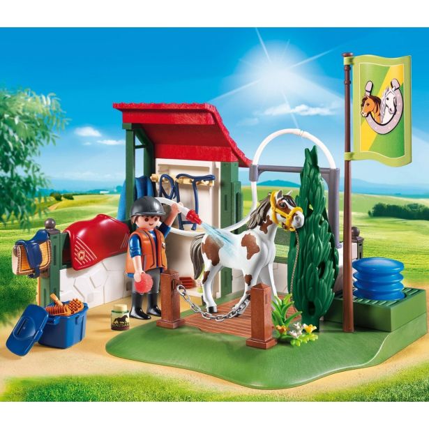 KOCKE PLAYMOBIL POSTAJA ZA NEGO KONJEV 6929