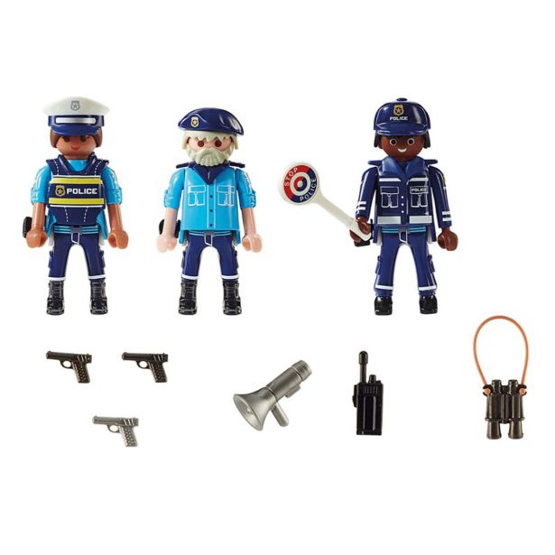 KOCKE PLAYMOBIL SET FIGURE POLICAJEV 70669