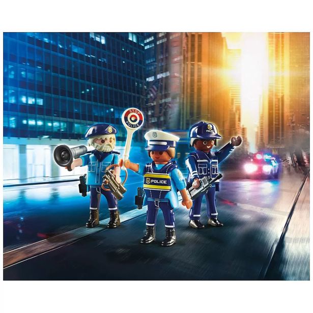 KOCKE PLAYMOBIL SET FIGURE POLICAJEV 70669