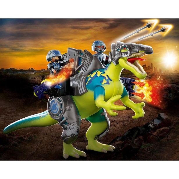 KOCKE PLAYMOBIL SPINOSAURUS: DVOJNA MOČ OBRAMBE 70627
