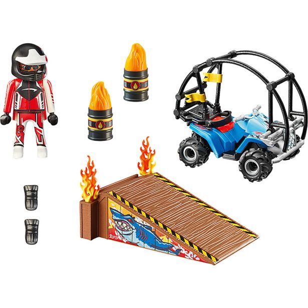 KOCKE PLAYMOBIL ZAČETNI SET KASKADERSKI SHOW 70820