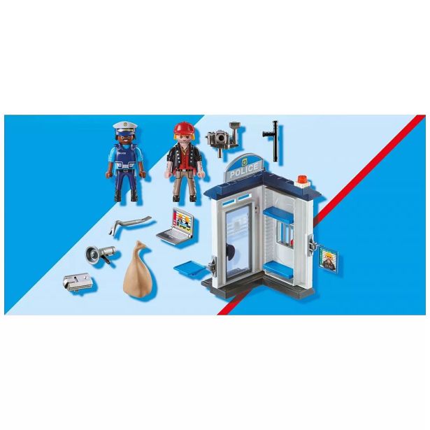 KOCKE PLAYMOBIL ZAČETNI SET POLICIJSKA POSTAJA 70498