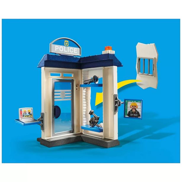 KOCKE PLAYMOBIL ZAČETNI SET POLICIJSKA POSTAJA 70498