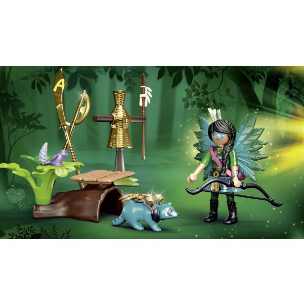 KOCKE PLAYMOBIL ZAČETNI SET VITEŠKA VILA Z RAKUNOM 70905