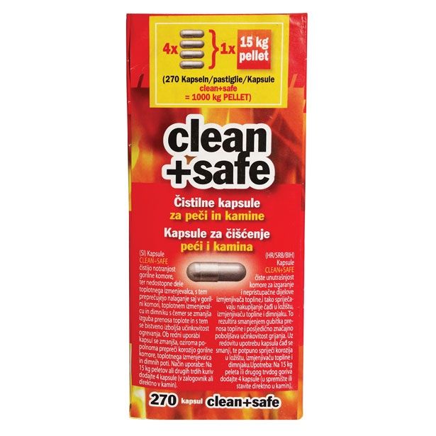 KOCKE ZA PODŽIG BIOLES HORIZONT CLEAN + SAFE ČISTILNE KAP 270 KAPSUL