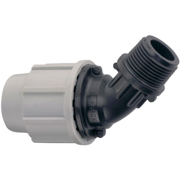 FITING ZA ALKATEN PLASSON S. 1 KOLENO ENOJNO 45° ZN 20-19 MM (3/4)