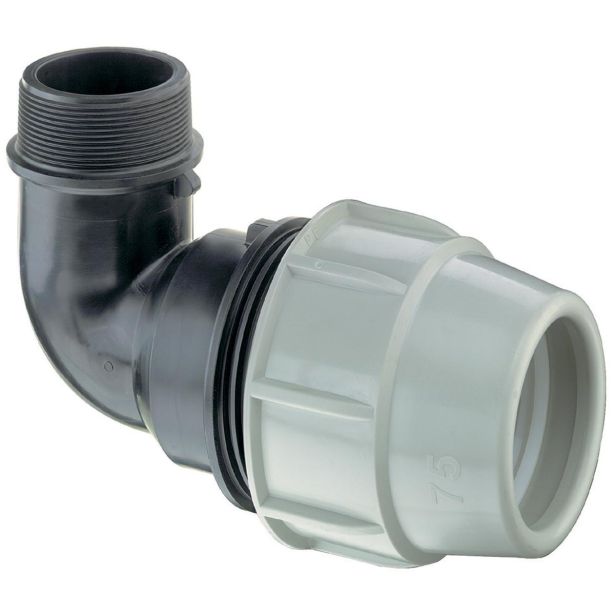 FITING ZA ALKATEN PLASSON S. 1 KOLENO ENOJNO ZN 75-63.5 MM (2 1/2)