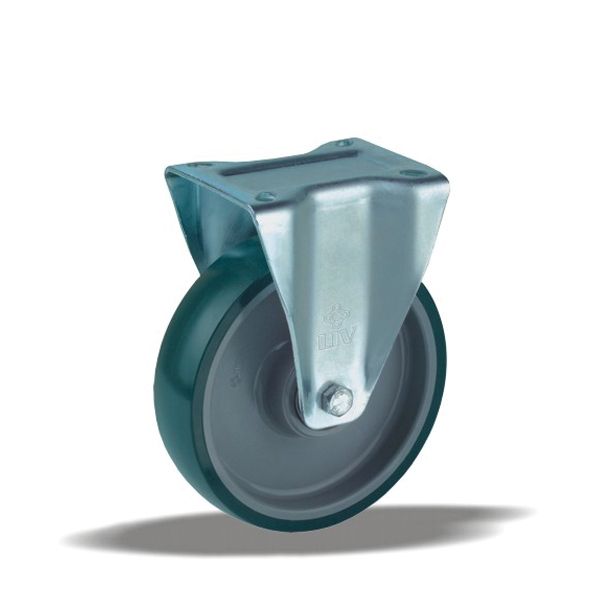 KOLO S STABILNO VILICO LIV-KOLESA 160 MM PA PUR 2-081-32K KROGLIČNI LEŽAJ