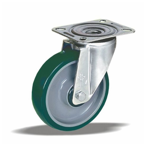 KOLO Z GIBLJIVO VILICO LIV-KOLESA 125 MM GIISO PAPUVA ZE