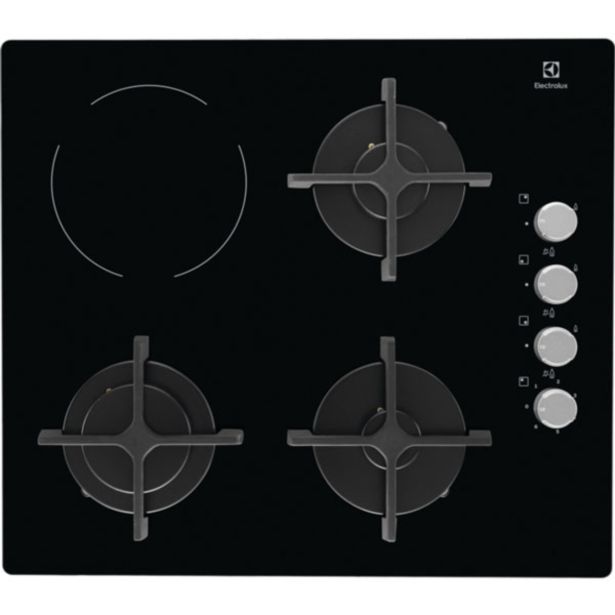 KOMBINIRANA PLOŠČA ELECTROLUX EGE6182 NOK 3 PLIN + 1 STEKLOKERAMIKA