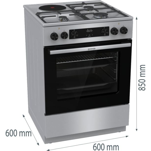 KOMBINIRANI ŠTEDILNIK GORENJE GK6C62XC
