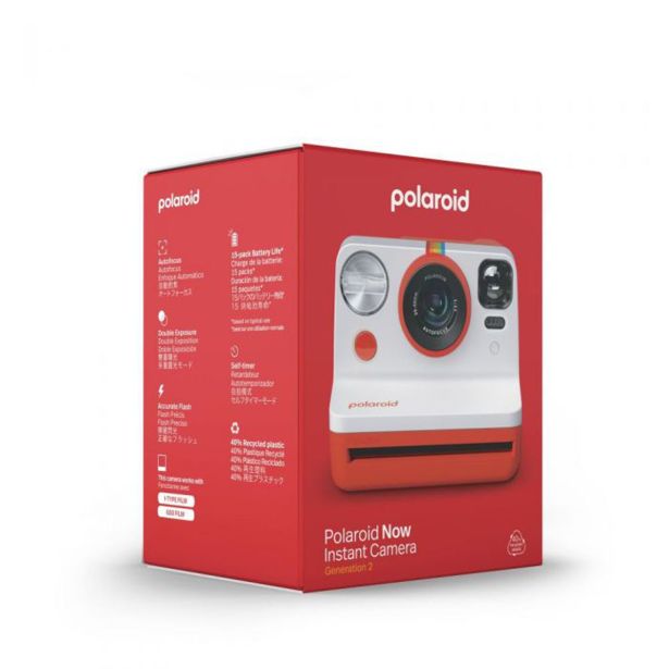 INSTANT  FOTOAPARAT POLAROID NOW 2 RDEČ