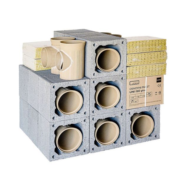 KOMPLETNI DIMNIK SCHIEDEL UNI ISO PLUS SET DIMNIK 18, 6 M