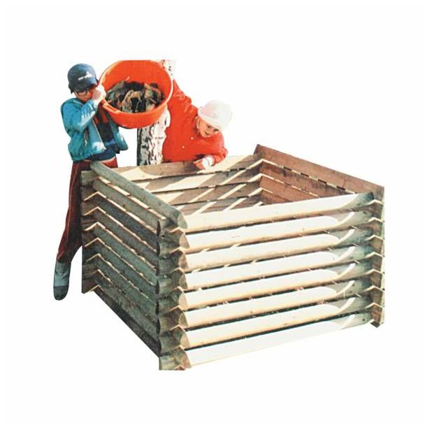 KOMPOSTNIK 125X125X75 CM, IZ POLOBLI SMREKA, TIP 910