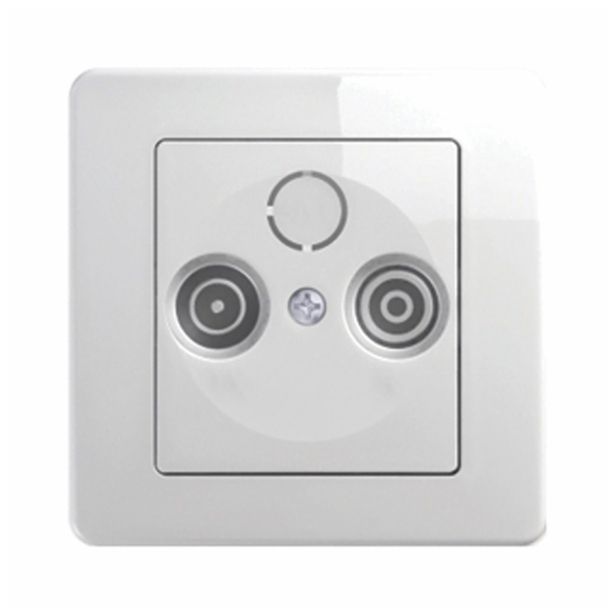 TV / AUDIO VTIČNICA EKONOMIK KONČNA TV-R BELA