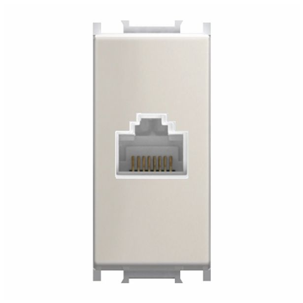 KOMUNIKACIJSKA VTIČNICA MODUL CAT5E KS RJ45 8/8 BEŽ, 1M, BOK