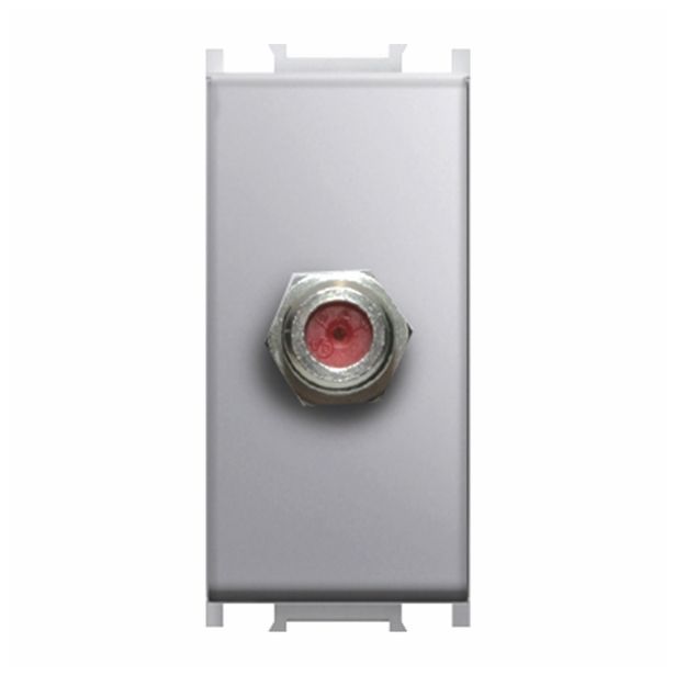 TV / AUDIO VTIČNICA MODUL OSNOVNA SAT SREBRNA, 0 DB, 1M, BOK