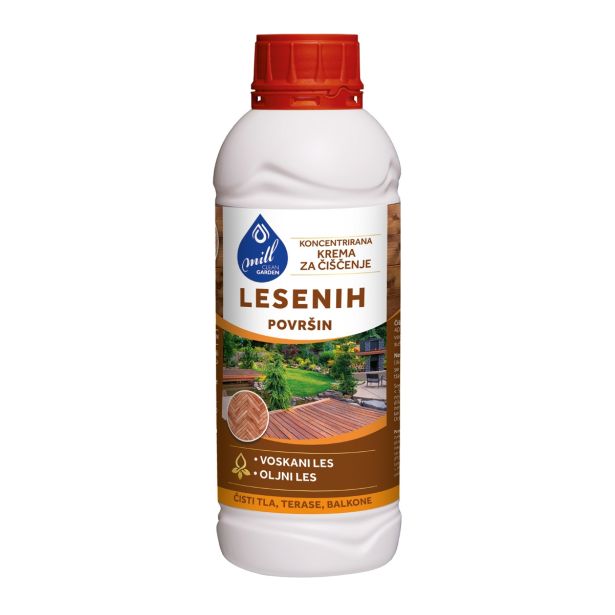 ZAŠČITA ZA VRTNO POHIŠTVO MILL CLEAN GARDEN KONCENTRIRANA ČISTILNA KREMA ZA OLJNI LES