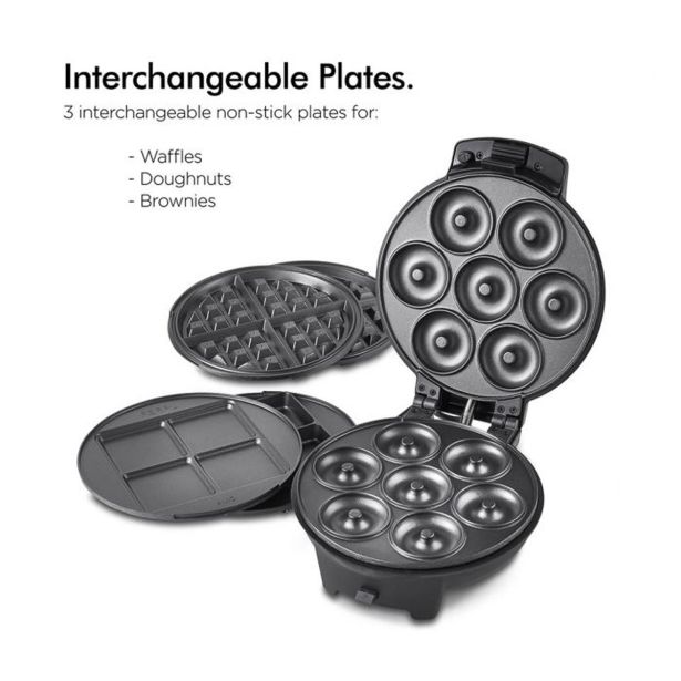 APARAT ZA VAFLJE VONSHEF 3V1 IN ZA KROFE, BROWNIJE