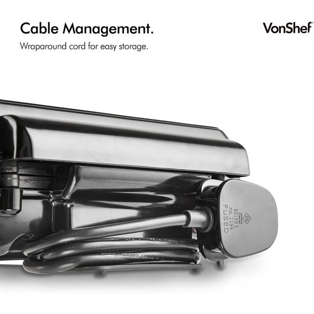 APARAT ZA VAFLJE VONSHEF 1100W