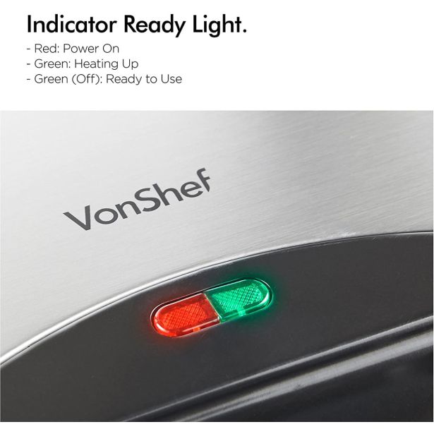 APARAT ZA VAFLJE VONSHEF DVOJNI