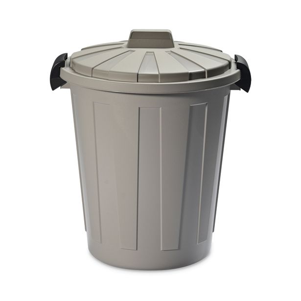 KONTEJNER - ZABOJNIK 60 L, PVC SIVI