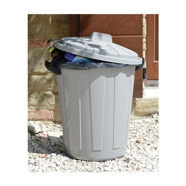 KONTEJNER - ZABOJNIK 60 L, PVC SIVI