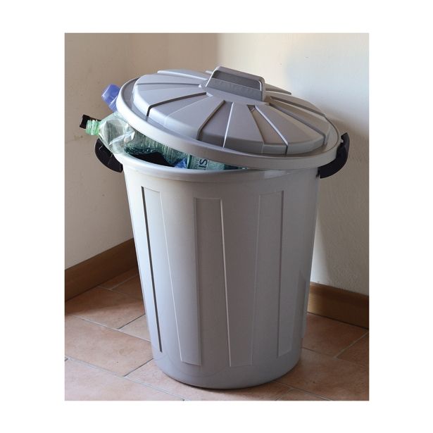 KONTEJNER - ZABOJNIK 60 L, PVC SIVI