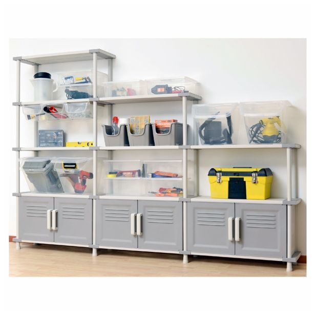 KONTEJNER - ZABOJNIK PVC S POKROVOM 23.5X32X14 CM