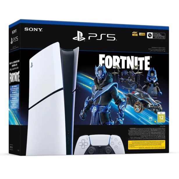 KONZOLA PS SONY PS5 DIGITAL + FORTNITE DLC VCH