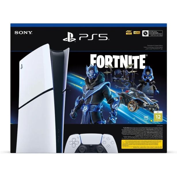 KONZOLA PS SONY PS5 DIGITAL + FORTNITE DLC VCH