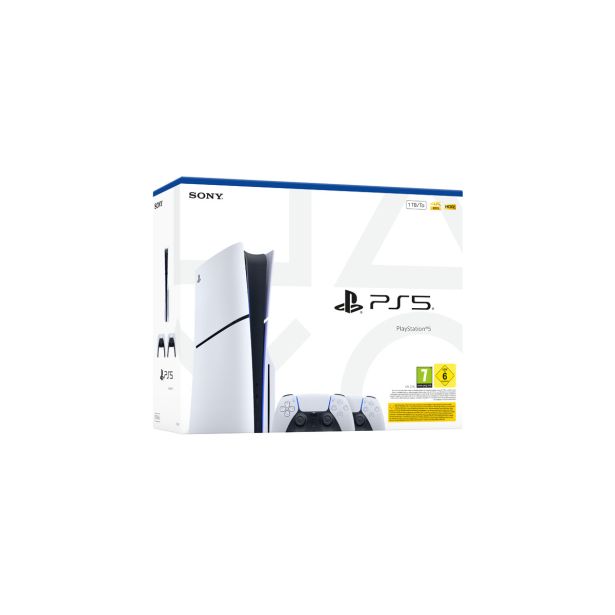 KONZOLA PS SONY PS5 E CHASSIS + PS5 DUALSENSE WHITE