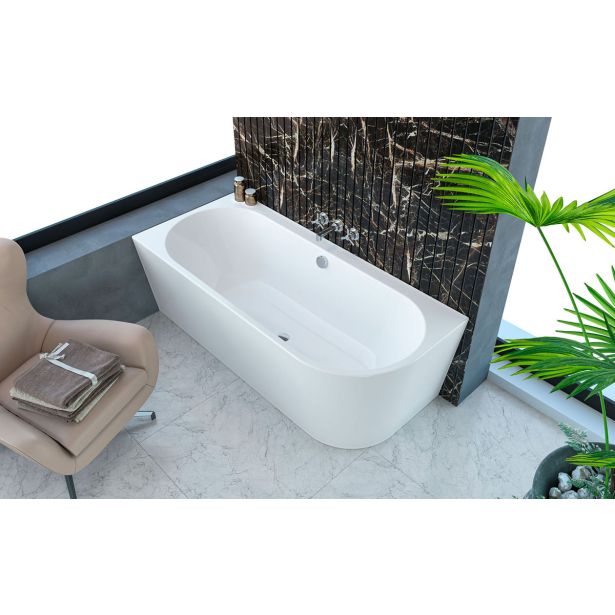 KOPALNA KAD KOTNA KOLPA SAN DREAM-D SP 170X75/O S PRELIVNO GARNITURO