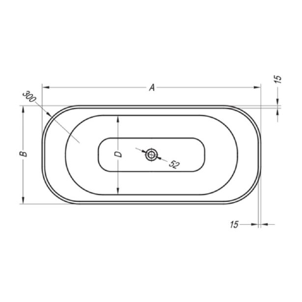 KOPALNA KAD SAMOSTOJEČA KOLPA SAN PANDORA 173 X 78