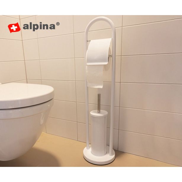 KOPALNIŠKA GALANTERIJA ALPINA DRŽALO IN STOJALO ZA WC